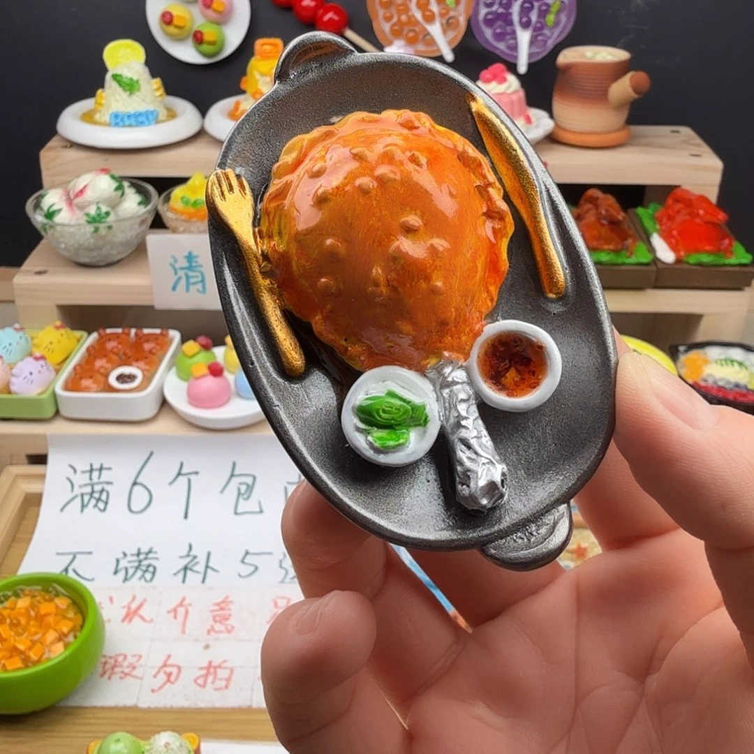 树脂食玩冰箱贴 凭开箱视频售后
