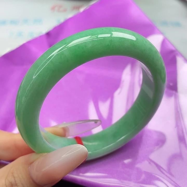 未镶嵌手镯翡翠54-55圈口