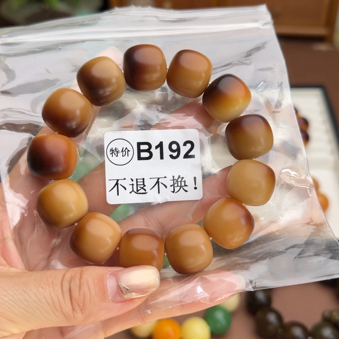 手串菩提根/象牙果B192瑕疵
