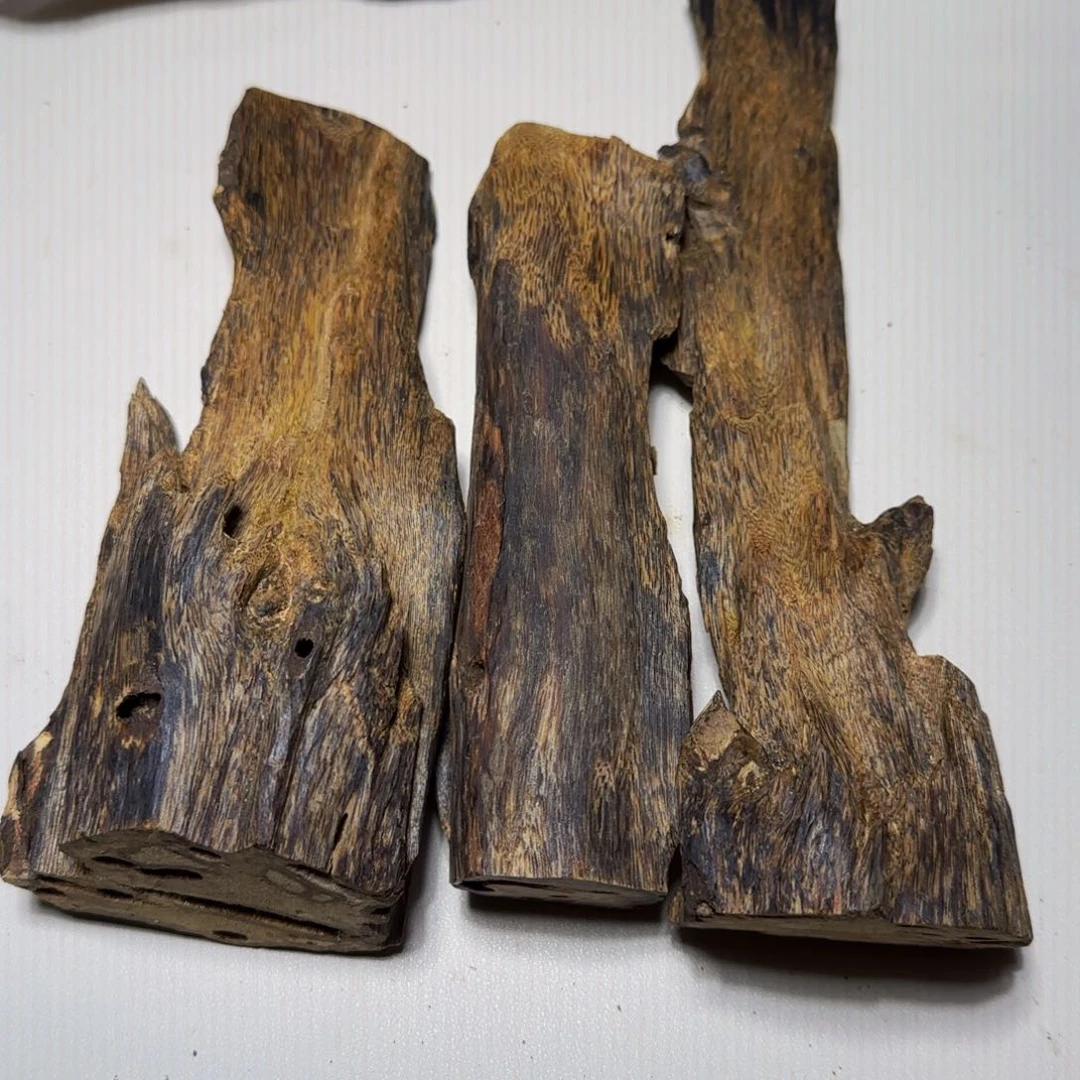 沉香手把件用****2沉香奇楠老料595克