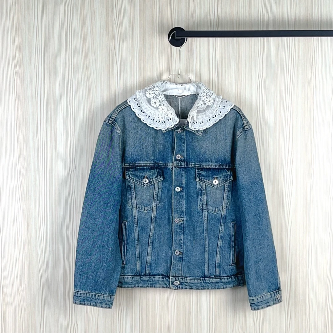 99新 MIU MIU/缪缪 牛仔外套 尺码40成色看直播 GSL3534