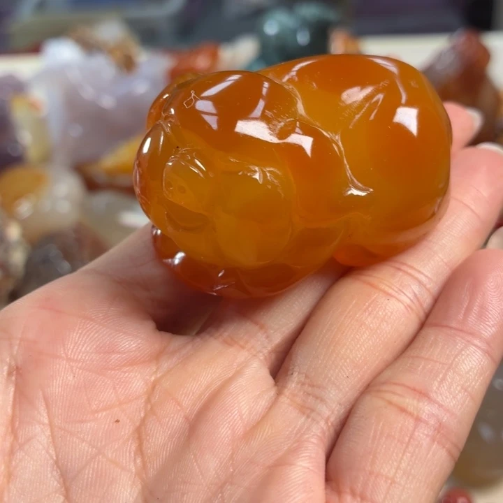 玛瑙/玉髓未镶嵌吊坠(不含链)