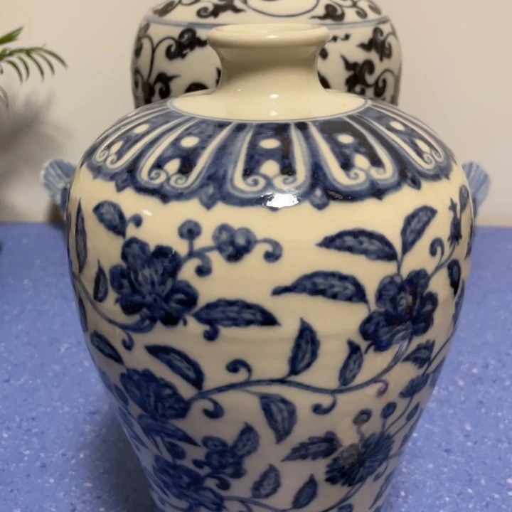 活***行当代青花瓷器摆件