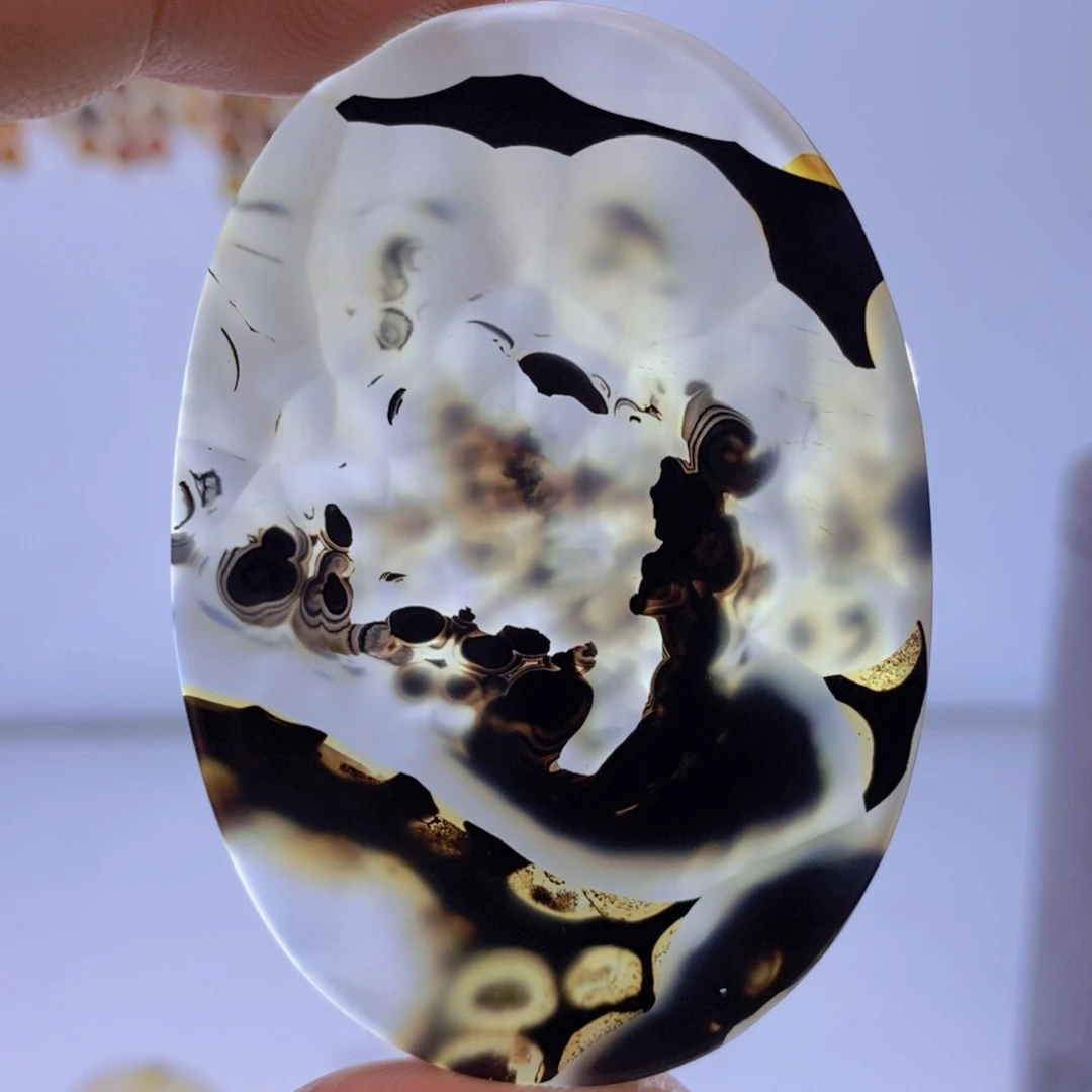 玛瑙/玉髓吊坠(不含链)未镶嵌风*标