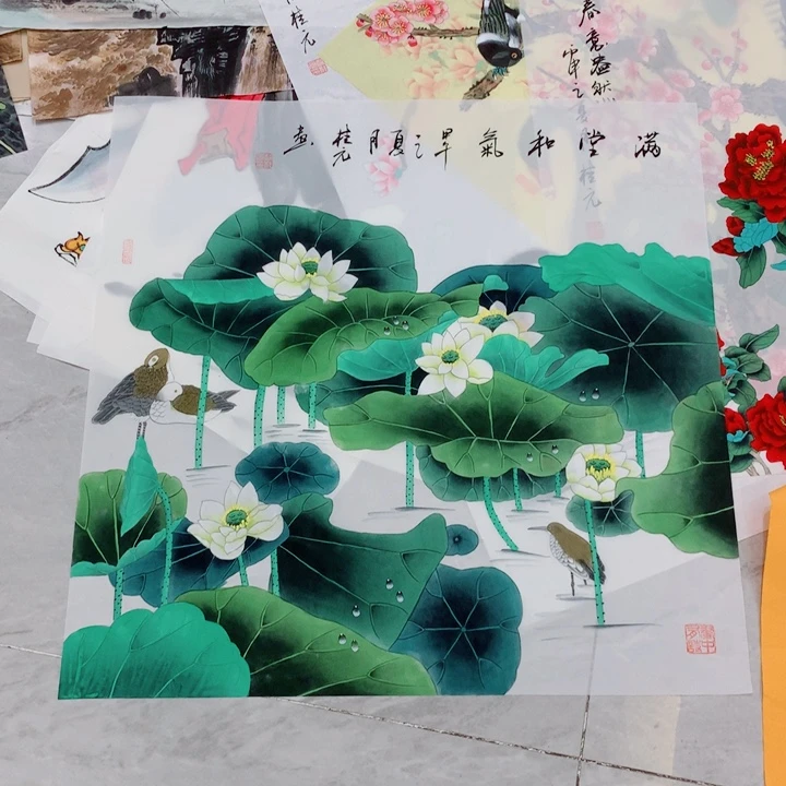 航***宁国画艺术作品欣赏