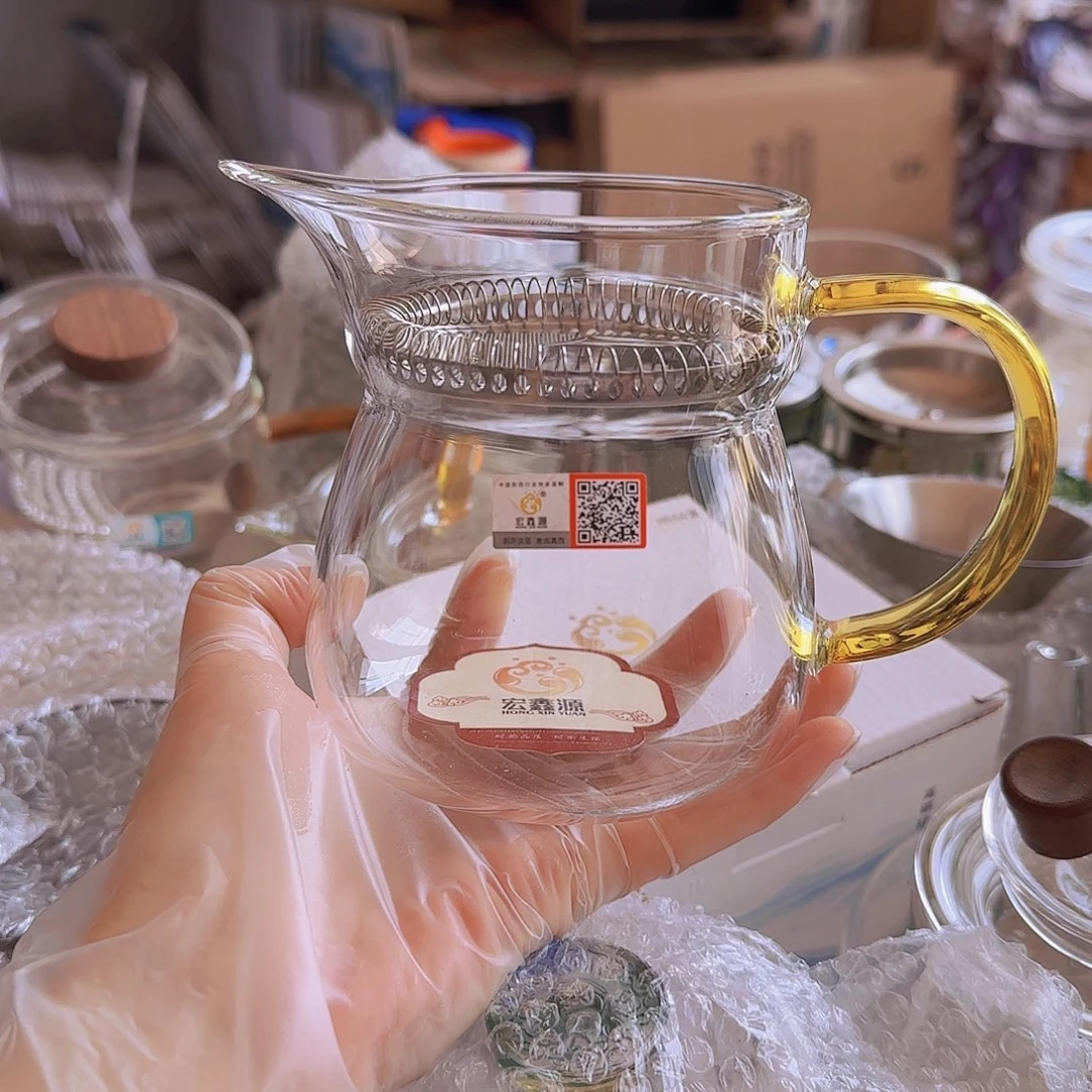 高硼硅玻璃茶水分离G45 黄