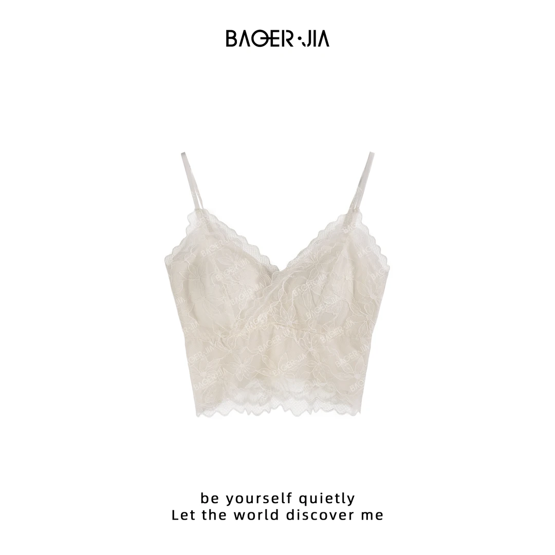 7-【魅惑】宝儿家含幂BG26025102NS早春新款温柔慵懒小性感吊带美背