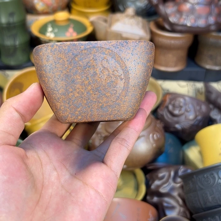茶杯紫砂宜兴紫砂杯子