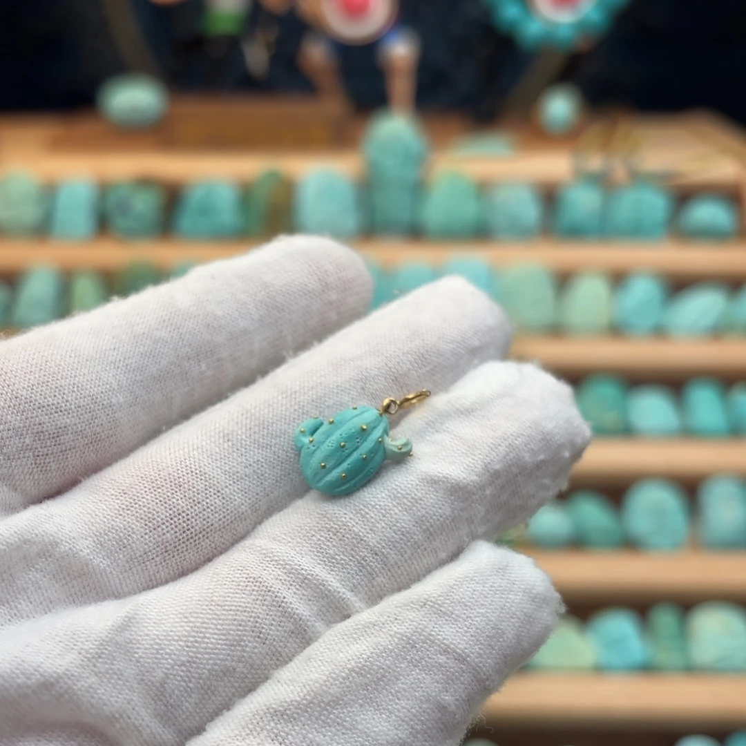 绿松石未镶嵌配饰