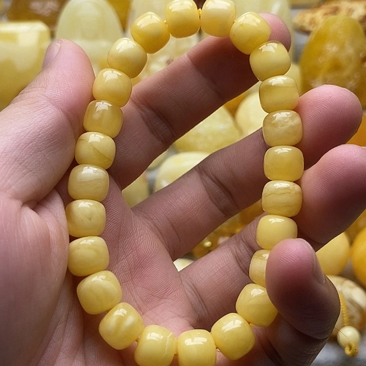 琥珀颈饰未镶嵌琥珀蜜蜡吊坠