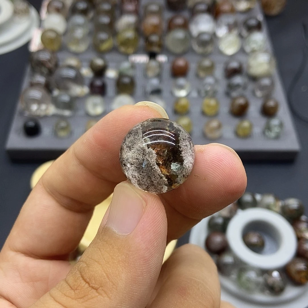 水晶珠宝半成品未镶嵌