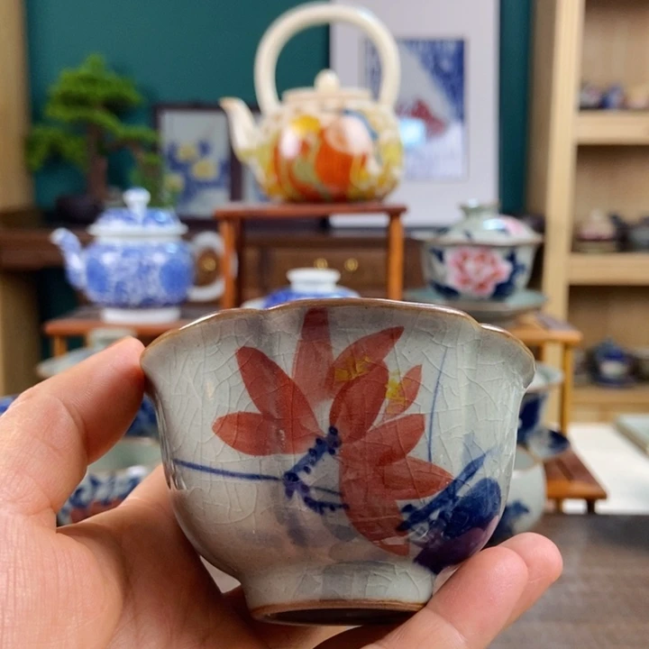 瓷片手工制作工艺精湛等特点