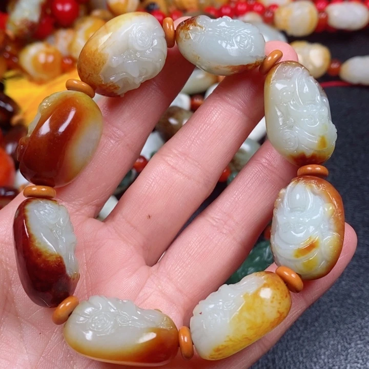 和田玉手链未镶嵌?*