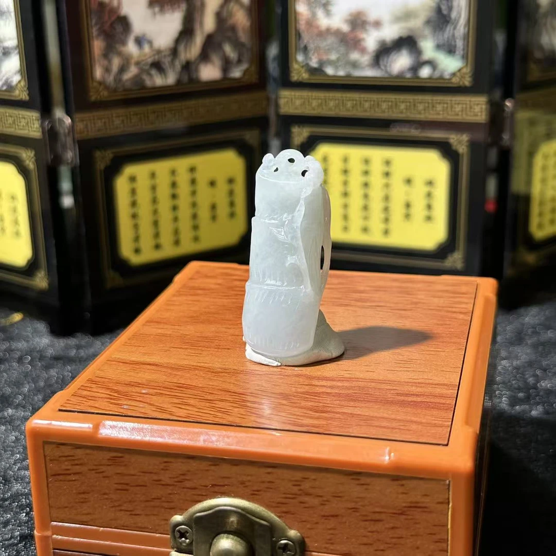 4987-天然翡翠-竹节