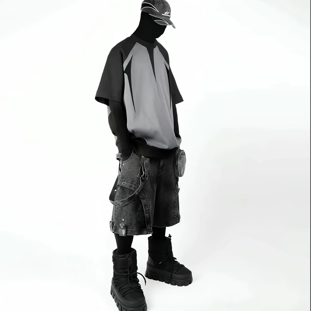 26号链接【海岸的可乐】飞~S8013情侣款早秋时尚百搭重磅短袖t