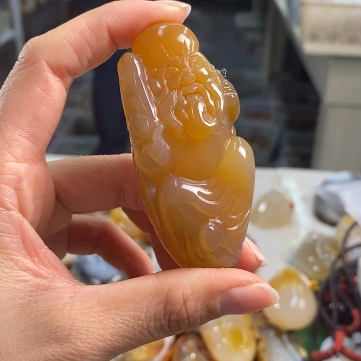 玛瑙/玉髓吊坠(不含链)未镶嵌