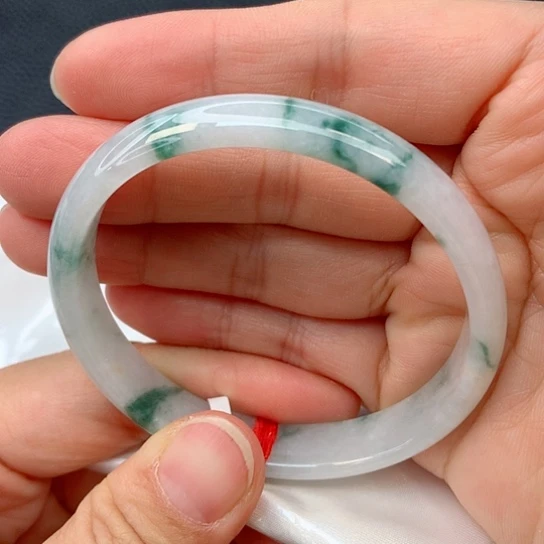 未镶嵌手镯翡翠梦**果55圈贵妃