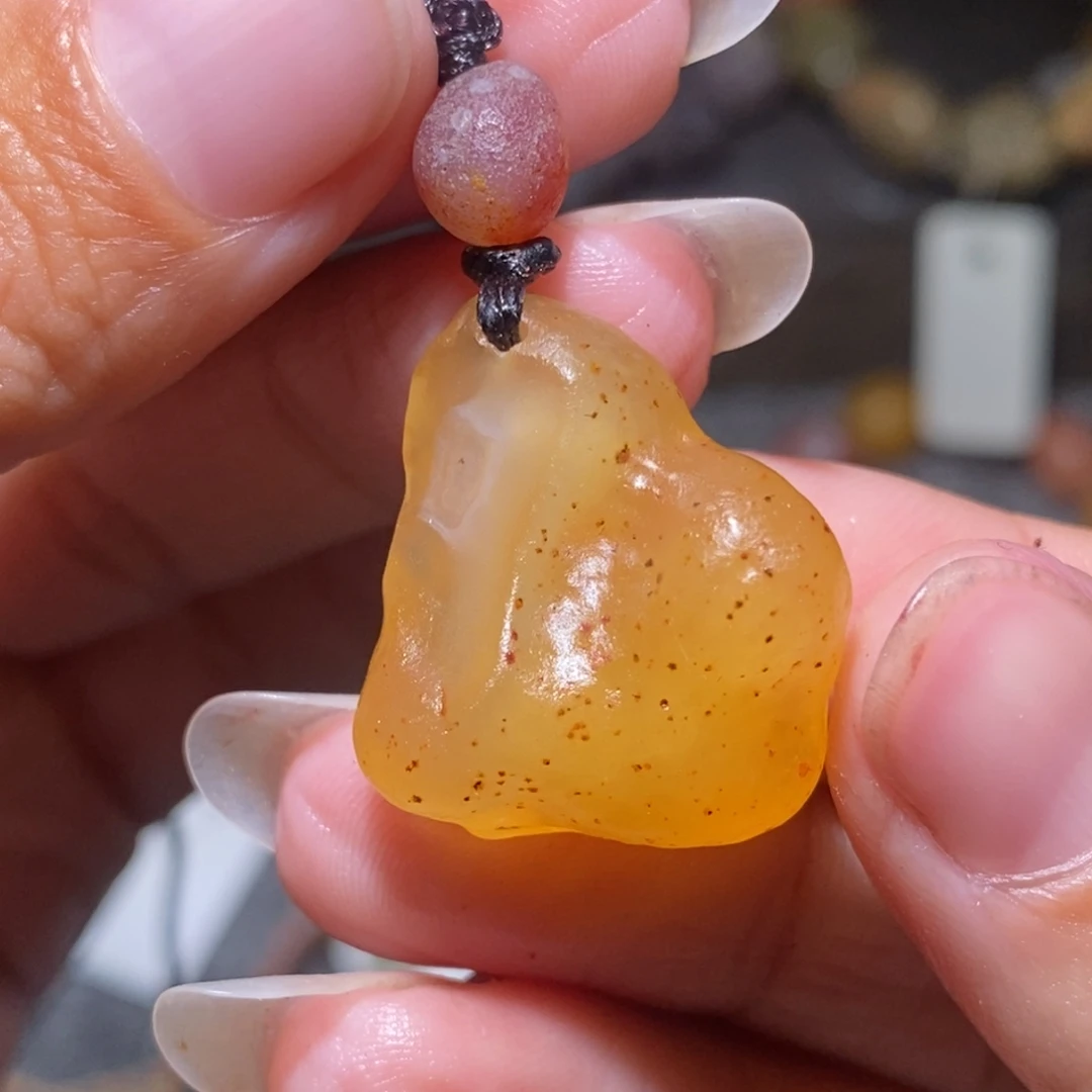未镶嵌玛瑙/玉髓珠宝半成品