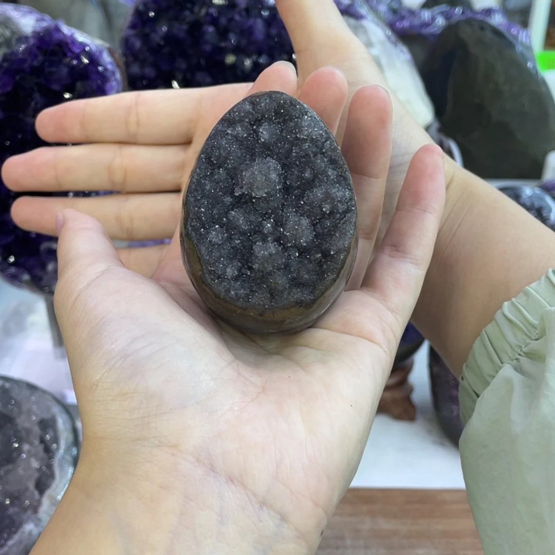 大型摆件（非配饰）银S925镶嵌紫晶