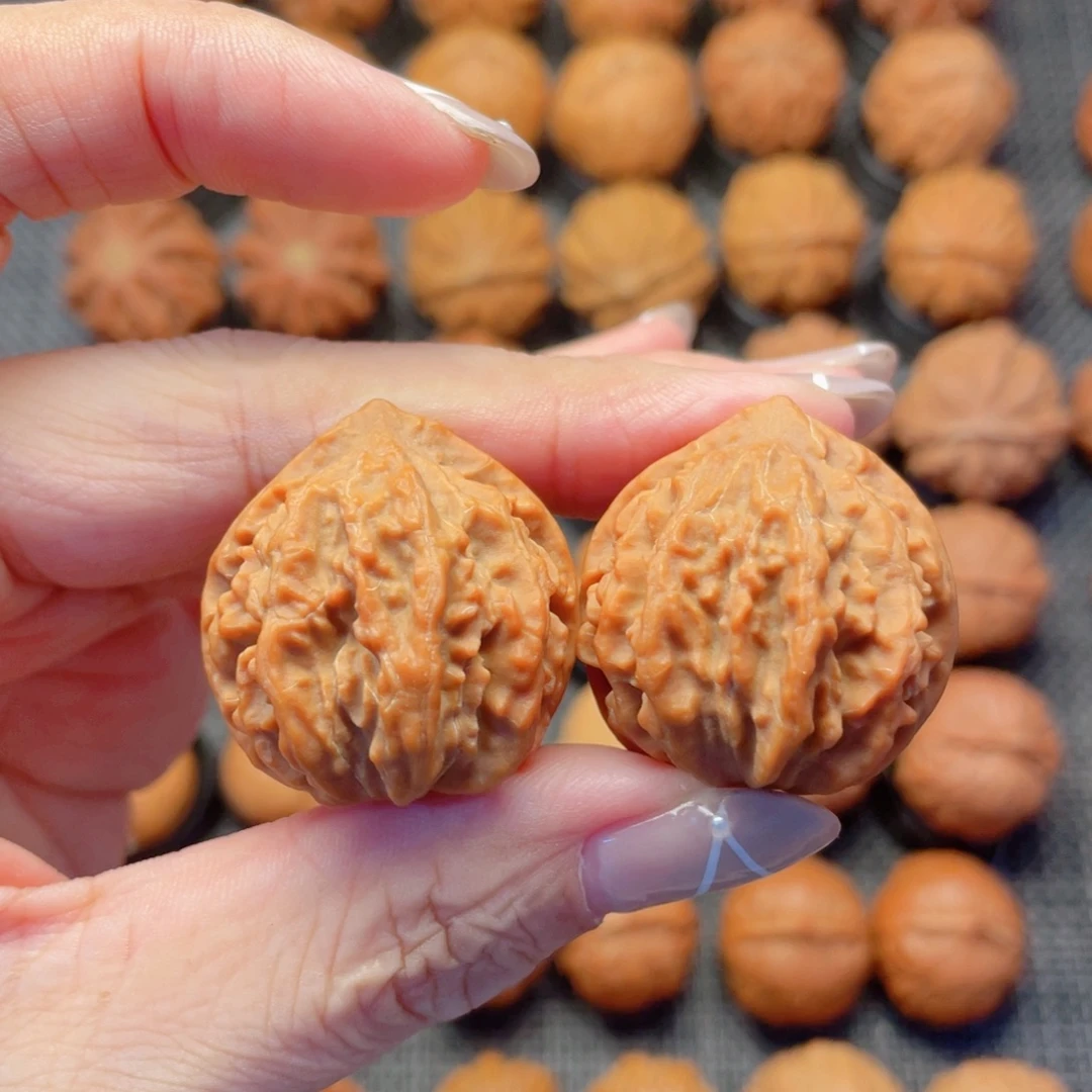 把件文玩核桃小火焰