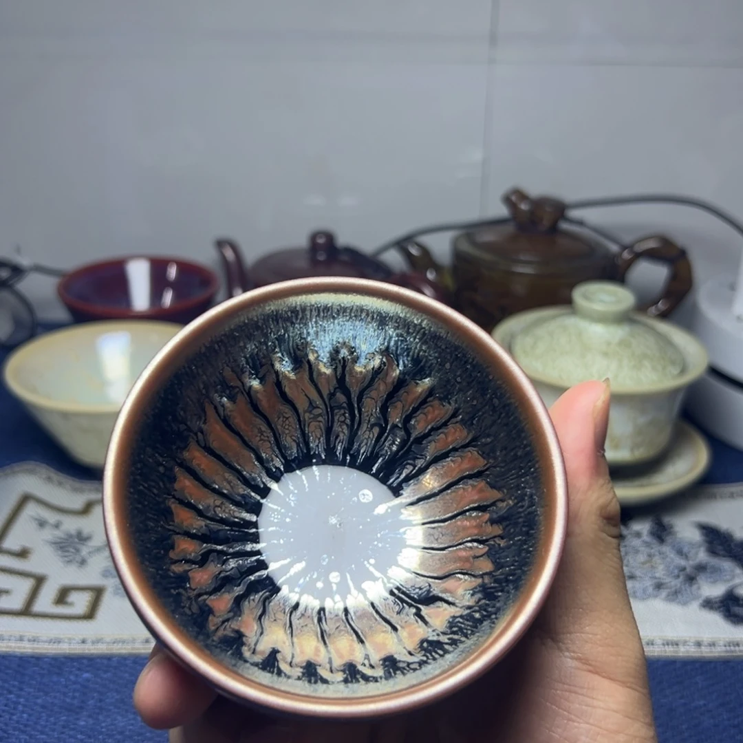 建阳建盏喝茶主人杯