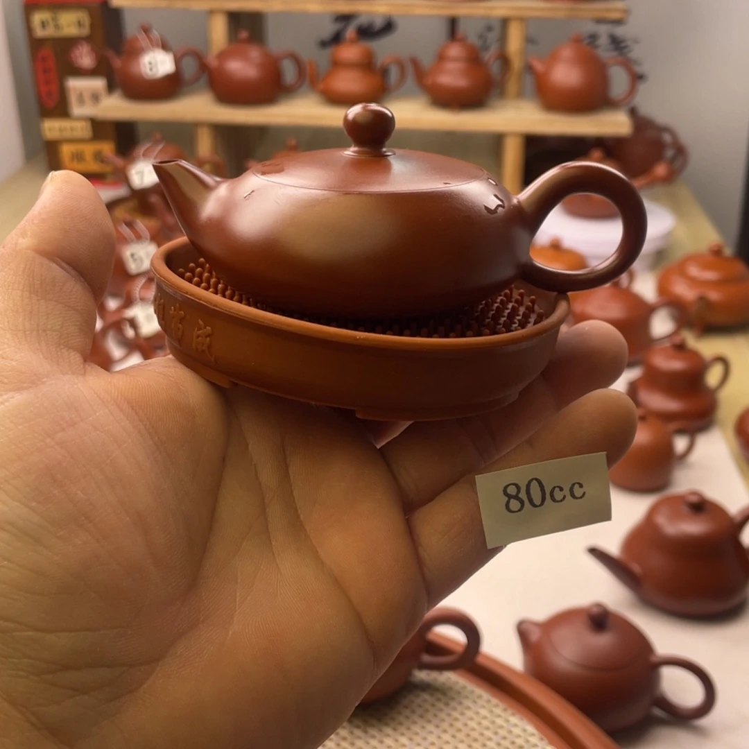紫砂茶壶凤壶80毫升带壶承证书礼盒