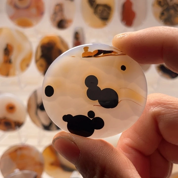 玛瑙/玉髓吊坠(不含链)未镶嵌