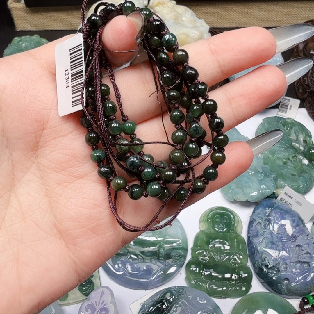 翡翠未镶嵌挂件翡翠