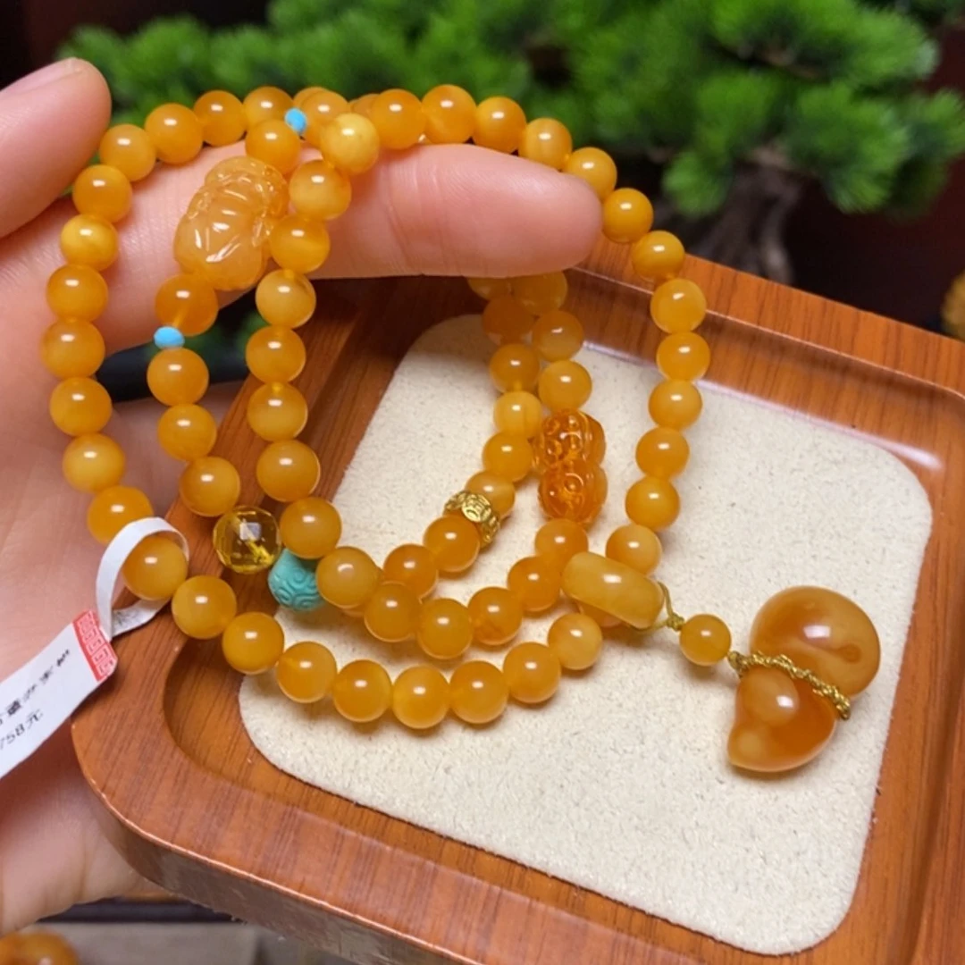 【闪购商品】手链蜜蜡未镶嵌手串