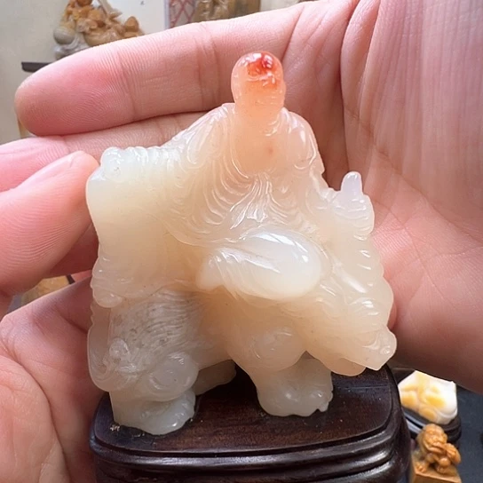 石材寿山结晶善伯冻石