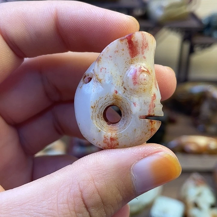 和田玉（糖玉）未镶嵌挂件