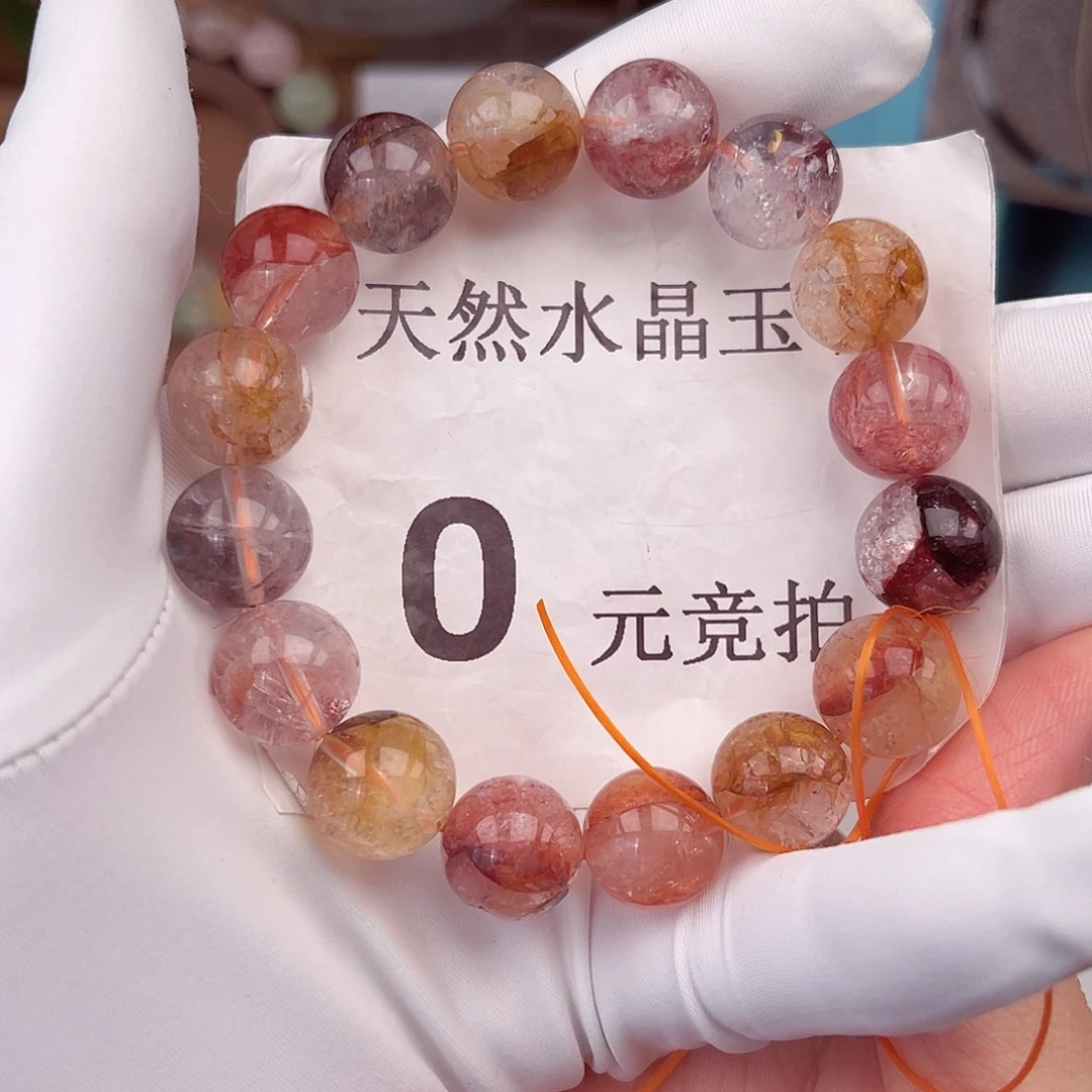 水晶未镶嵌珠宝半成品13胶花