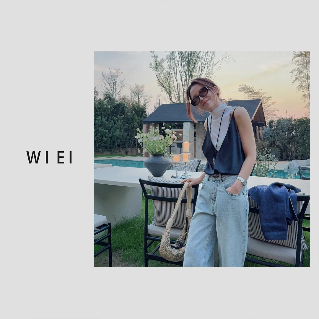 《WI EI》蓝标 日本進口三醋酸 鎏光 吊带/无缝荃羊毛扬子背心25221