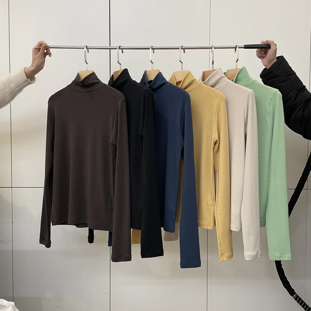 东大门D多色柔软高领打底/NO退换