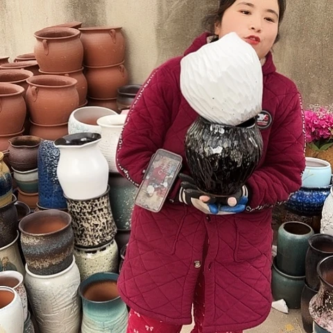 口14高20瑕疵盆子