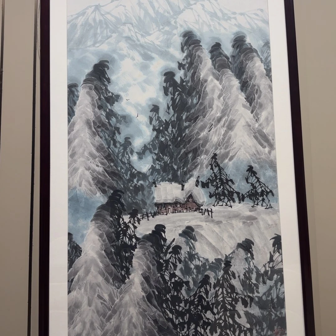 曹***庆横款精品书画作品