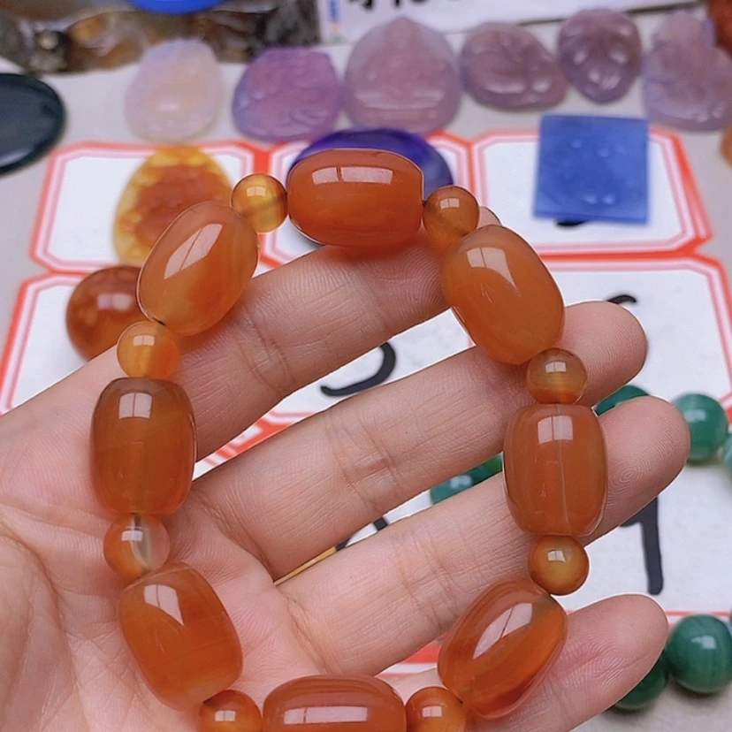 【闪购商品】玛瑙/玉髓未镶嵌珠宝半成品凌*