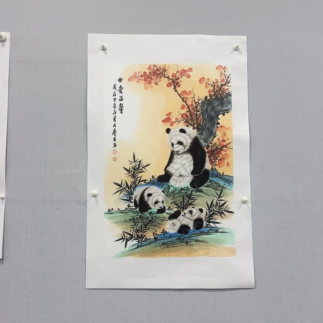 国画国画作品宣纸纯手绘