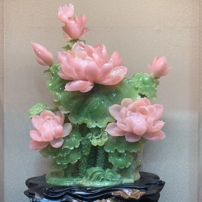 【闪购商品】未镶嵌蛇纹石玉摆件覆膜
