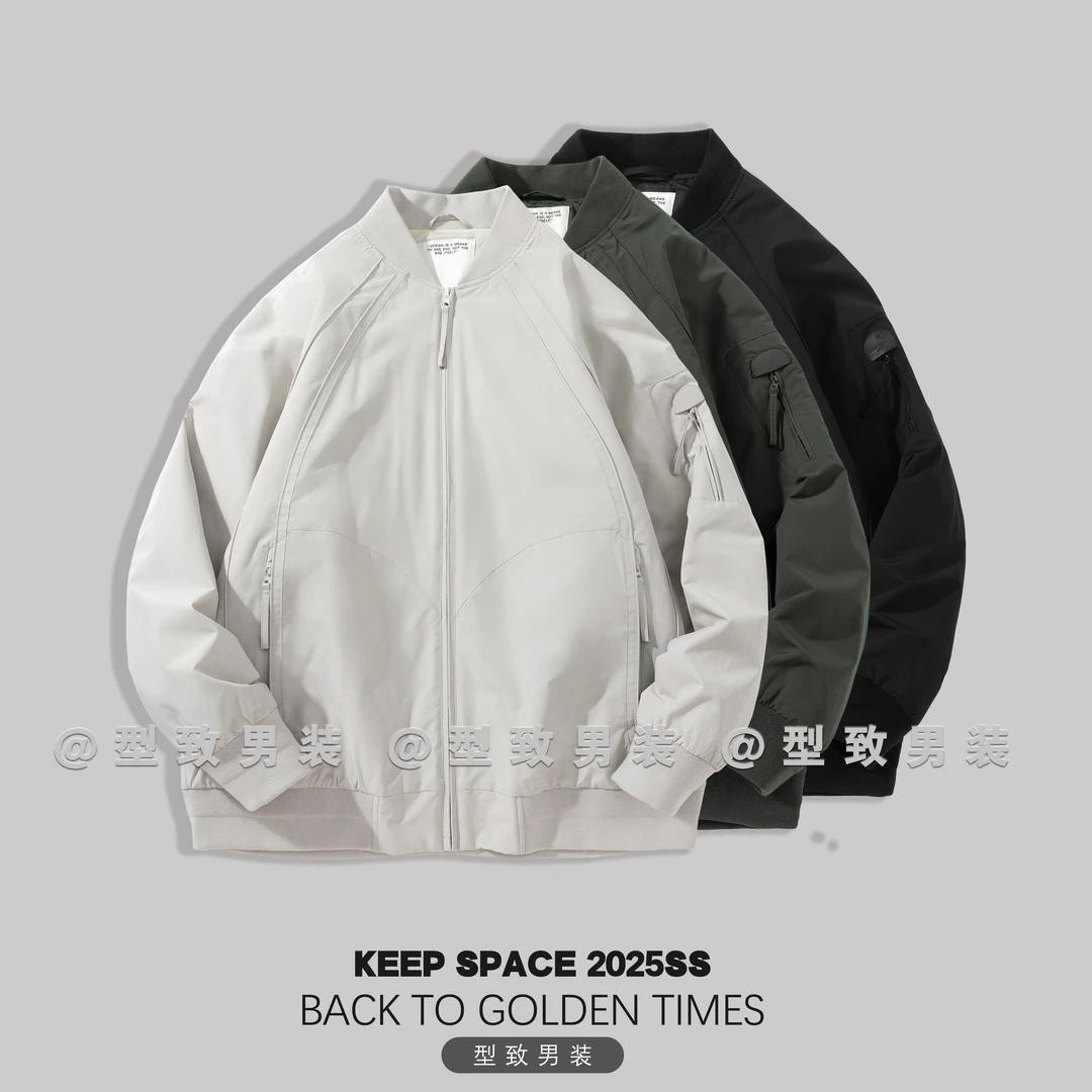 美式休闲棒球领棉服夹克冬季户外三防保暖外套25411#0002