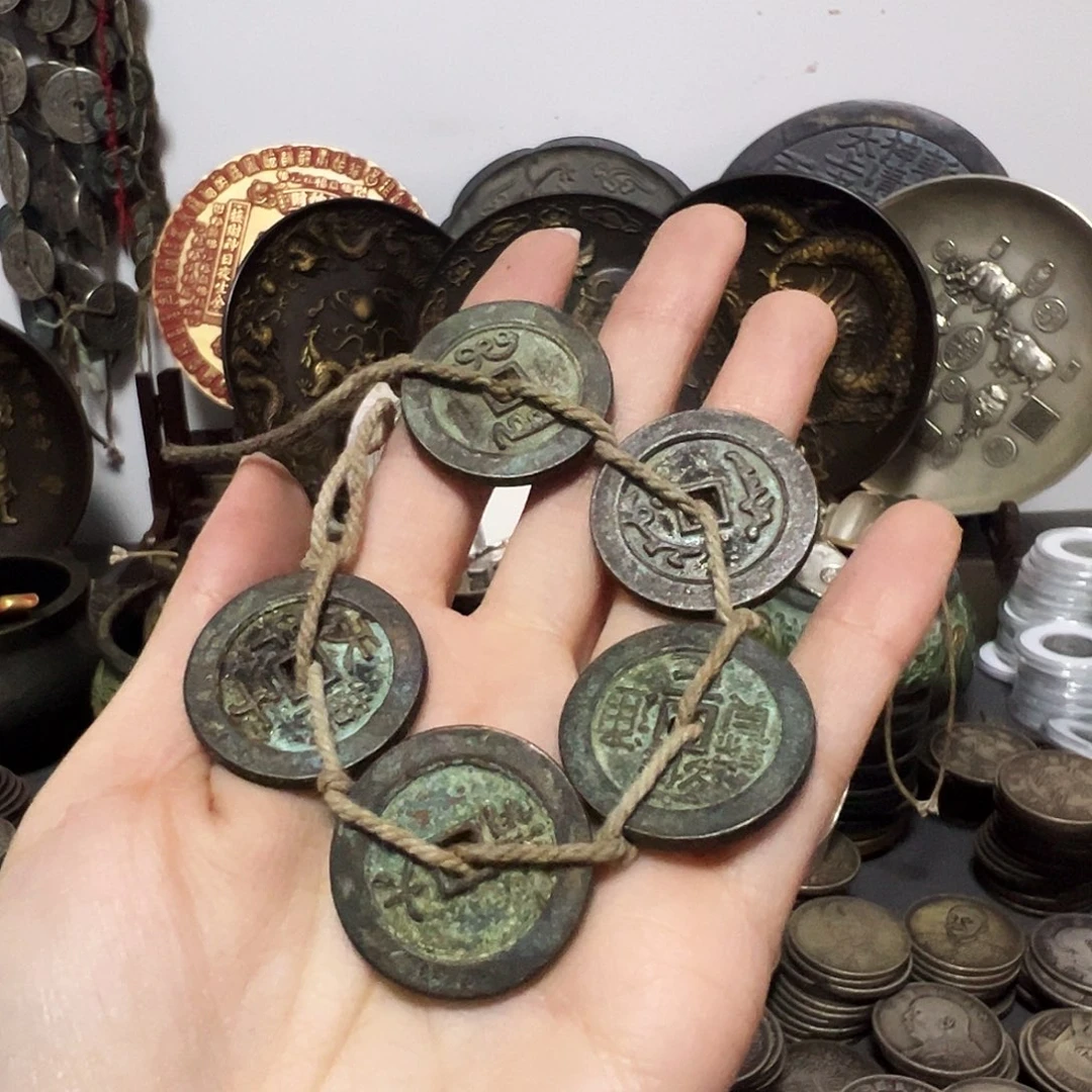 金属复古工艺品五帝