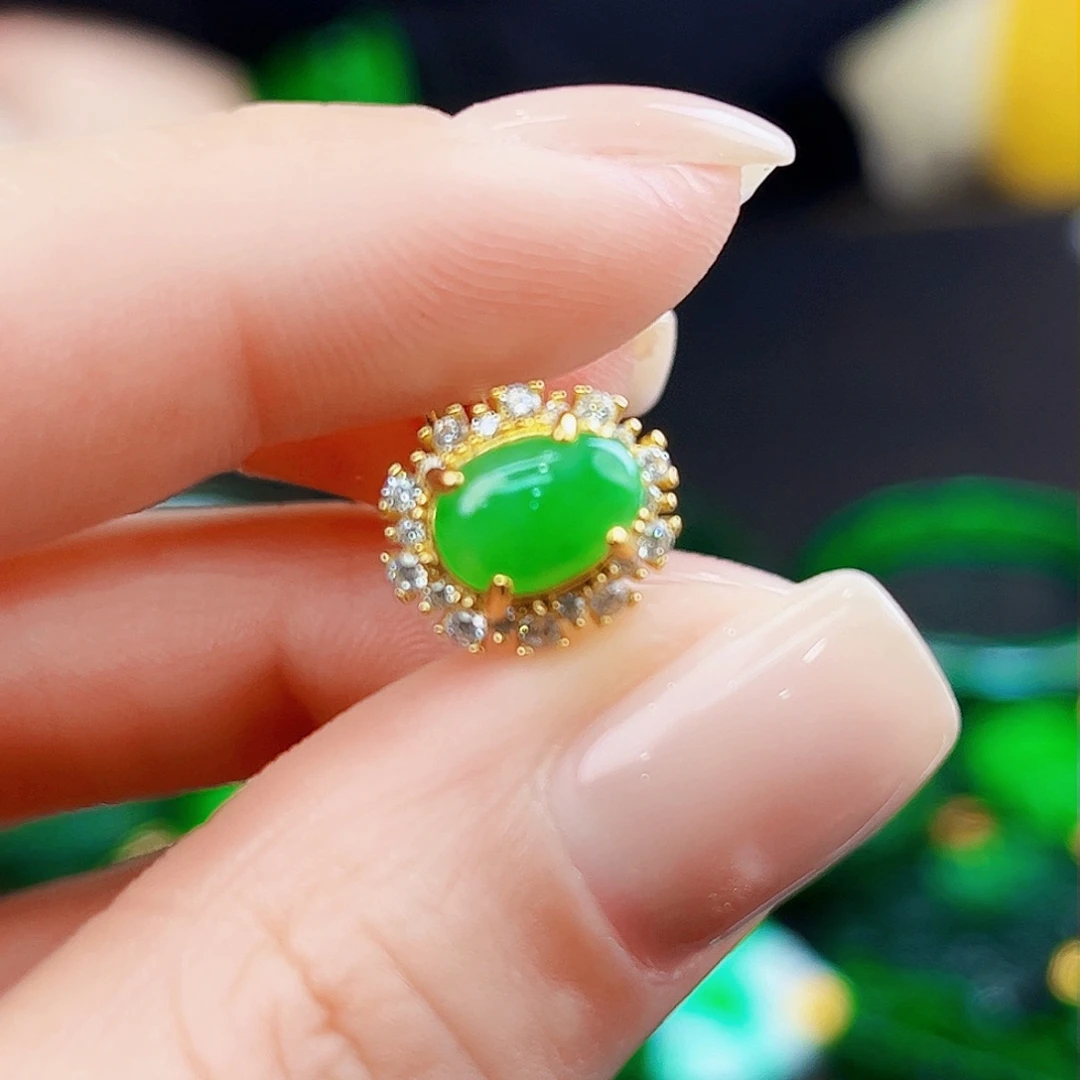 颈饰银S925镶嵌翡翠多样性