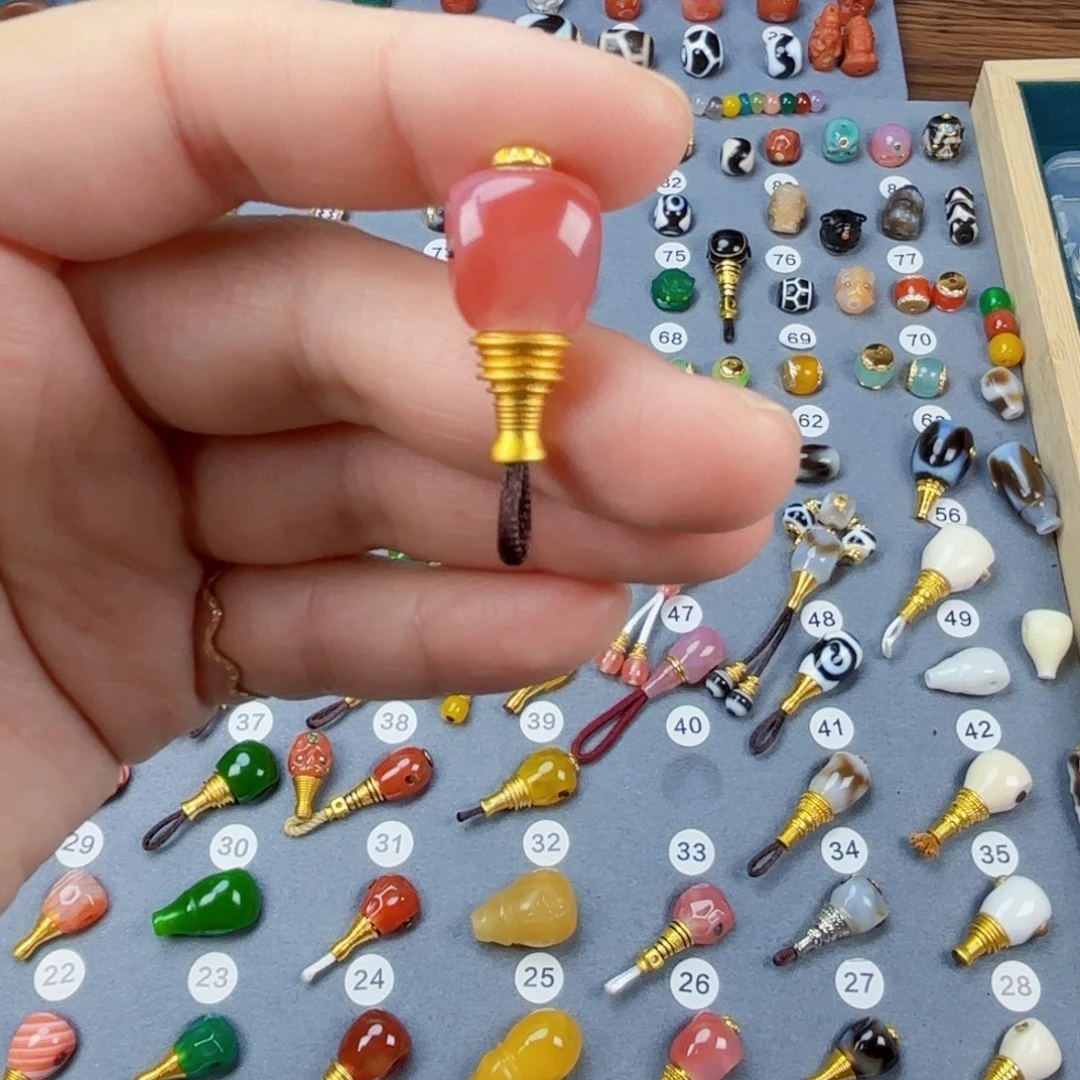 玛瑙/玉髓饰品未镶嵌暗***_