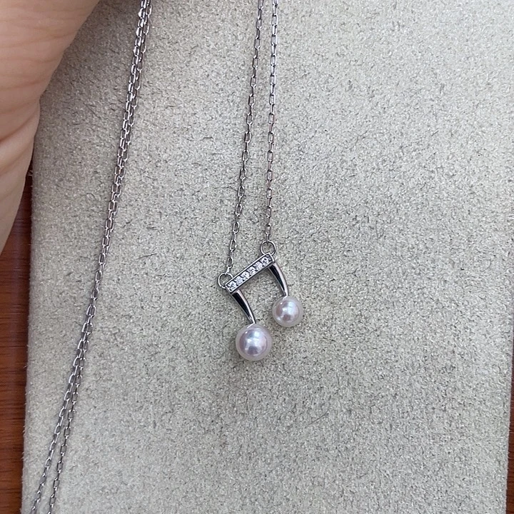 银S925镶嵌淡水珍珠手绳