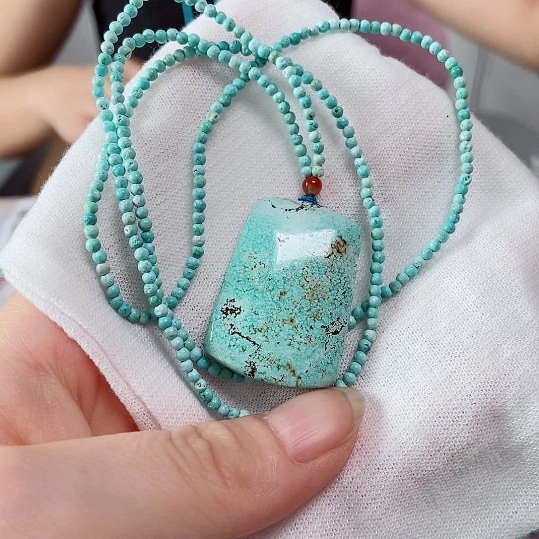 未镶嵌绿松石珠宝奇石