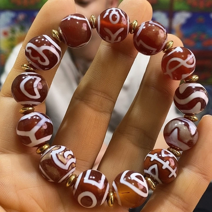 玛瑙/玉髓手链未镶嵌246