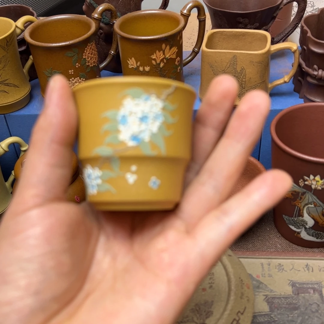 紫砂茶杯紫砂主人杯80cc