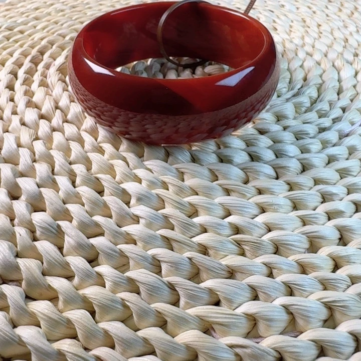 玛瑙/玉髓手镯未镶嵌我****己