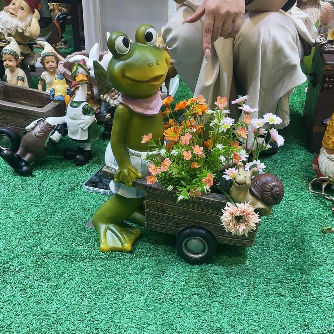 摆件花园摆件红红火火