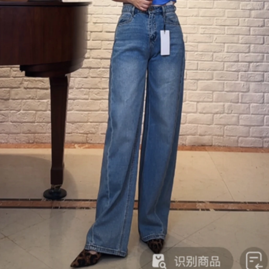 薄款牛仔裤高腰时尚百搭夏季